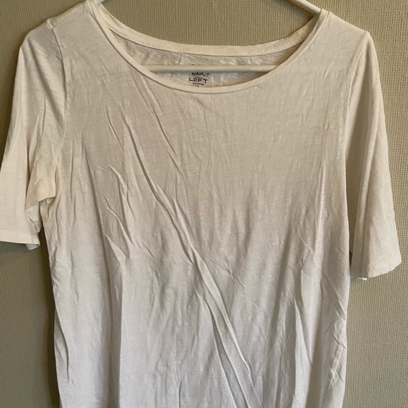 Loft - White Tee - Picture 1 of 2